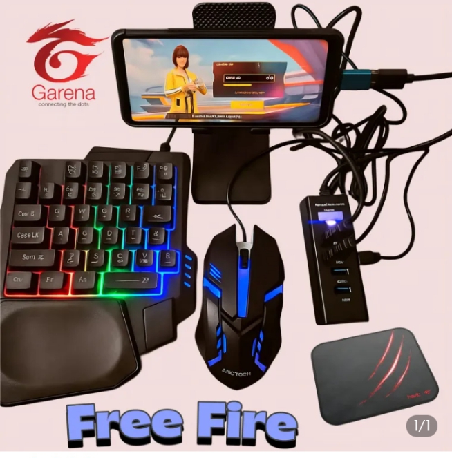 Garena Free fire professional Mobile setup