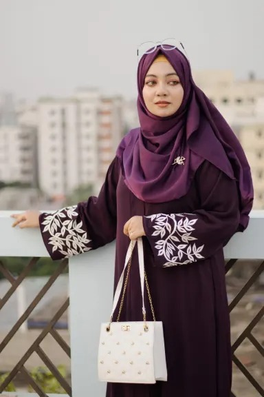 Priyanka Embroidery Borkha / Embroidery Borkha