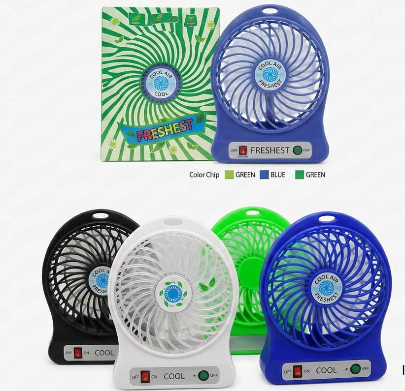 Portable USB Rechargeable Foldable Fan Mini Desk Fan Office Home Cooling Fan Adjustable Angle Portable Fan